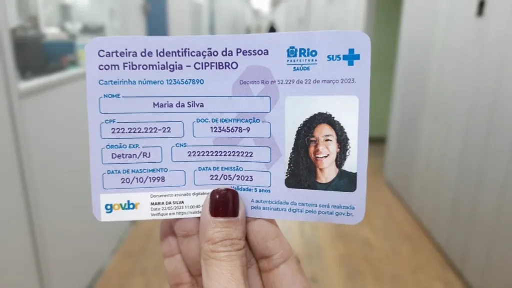 carteirinha de fibromialgia cipfibro