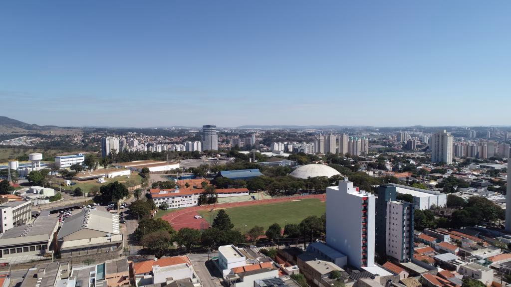 Foto aérea de Jundiaí